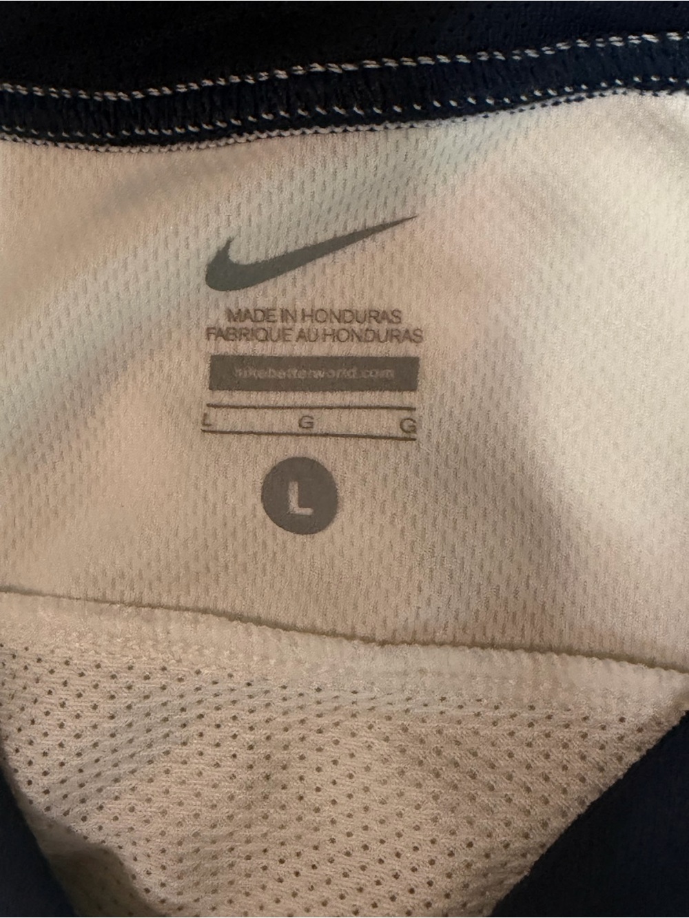 Nike Gonzaga Bulldogs #22 Basketball Jersey White Men’s Large Stitched FA16 - Picture 7 of 7